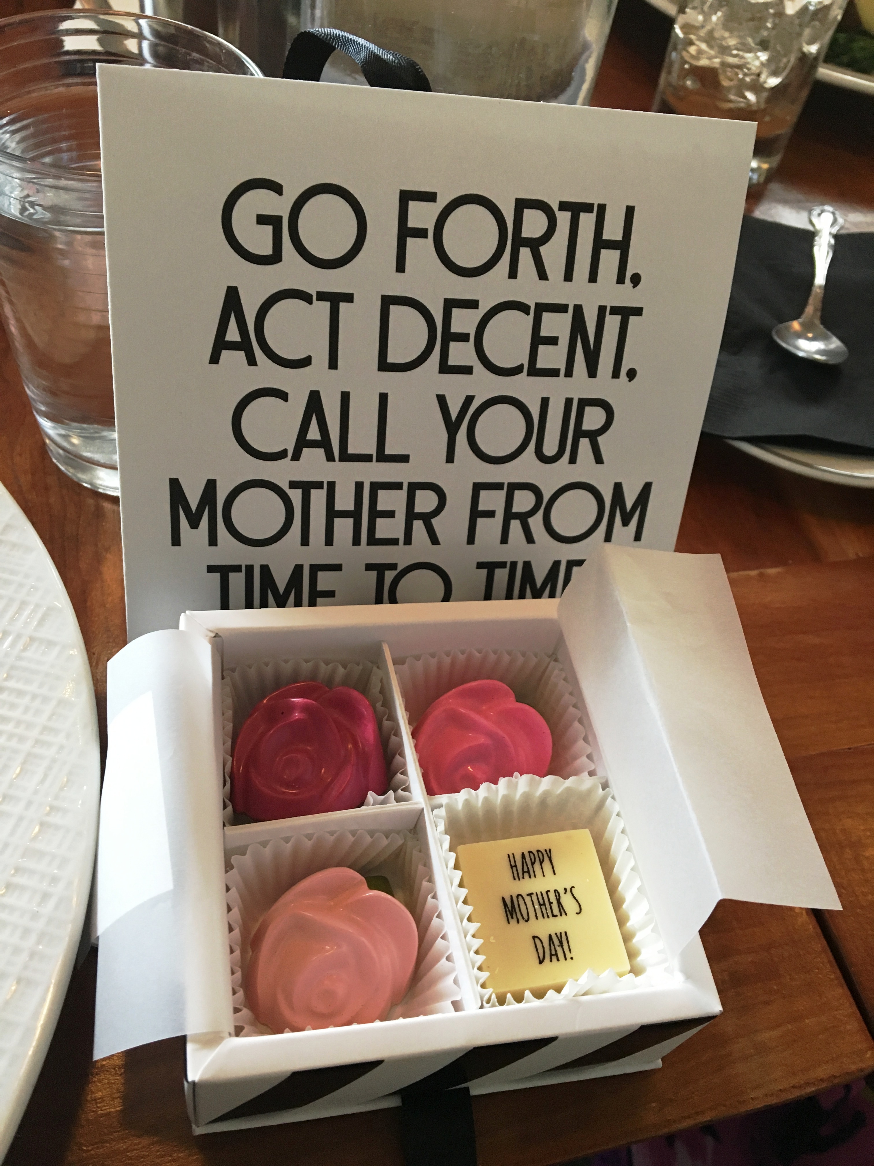 Mother's Day card and chocolates from Allegra.JPG