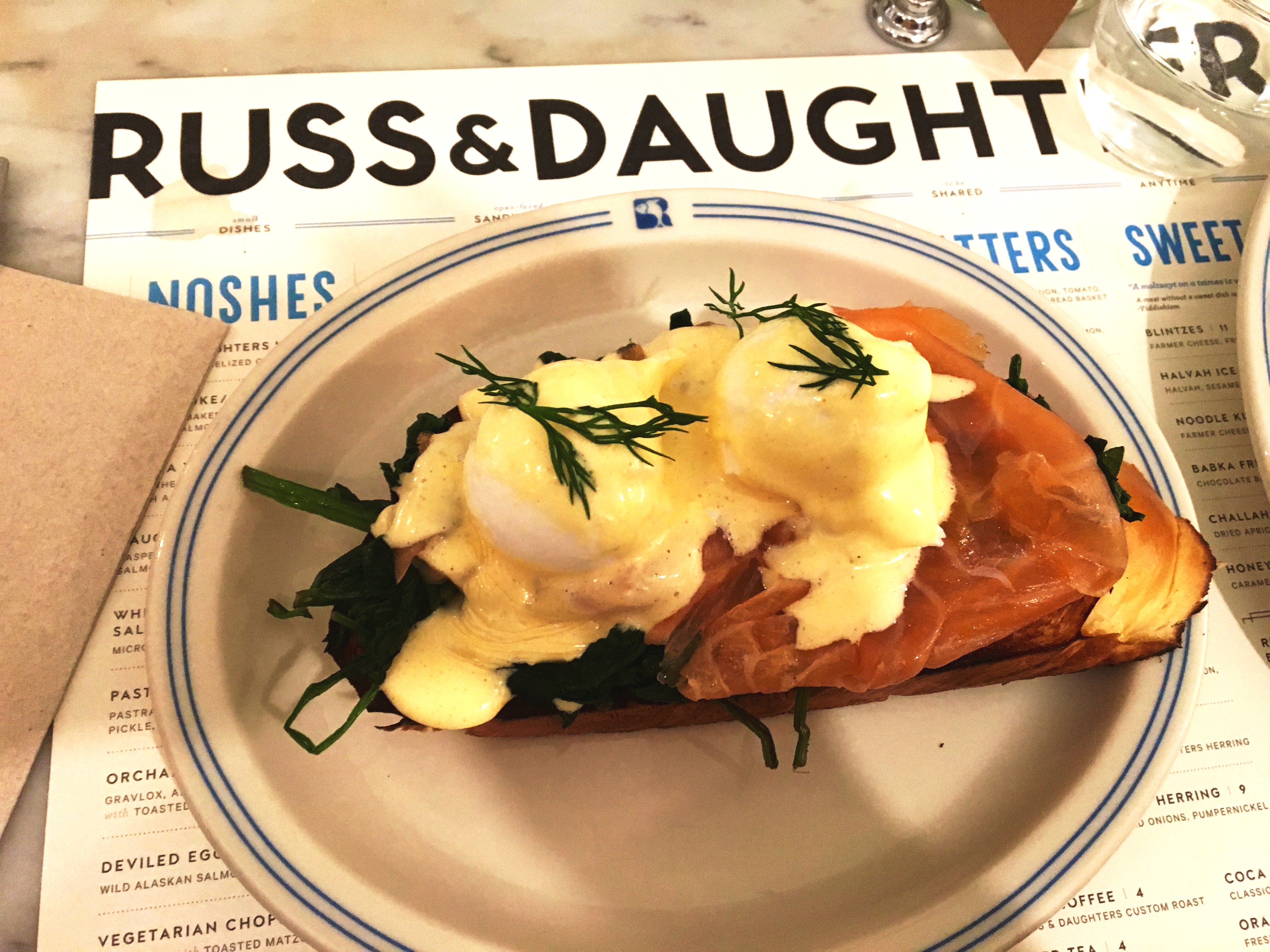 Russ &amp; Daughters' Eggs Benny with lox.jpg