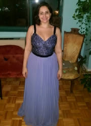 The bridesmaid dress was too long.JPG