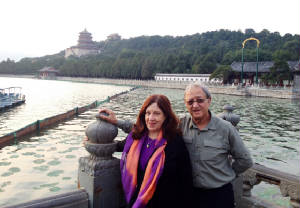 Pattie and Harlan at Summer Palace.JPG