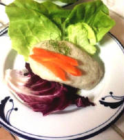 Gefilte fish on plate.JPG