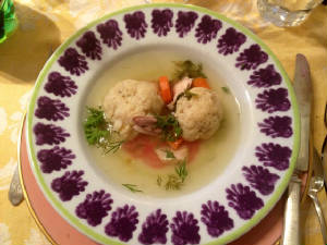 Matzah ball soup I made.JPG