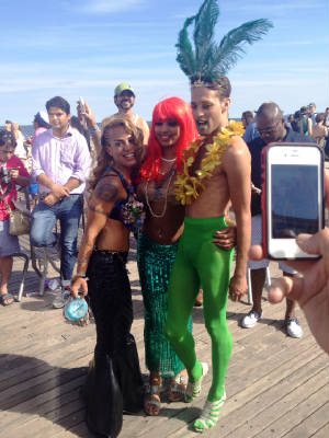 Mermaid Parade threesome.JPG