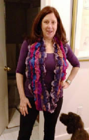 Pattie in infinity scarf.JPG