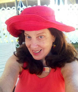 Pattie in orange hat.JPG