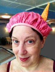 Pattie in shower cap.jpg