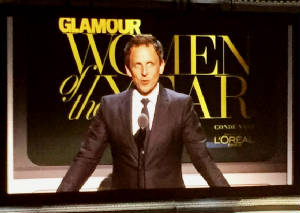 Seth Meyers at Glamour event.JPG