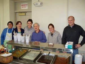 St. Elizabeth House lunch ladies with hairnets.jpg