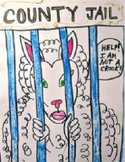 The lamb wound up in jail.JPG