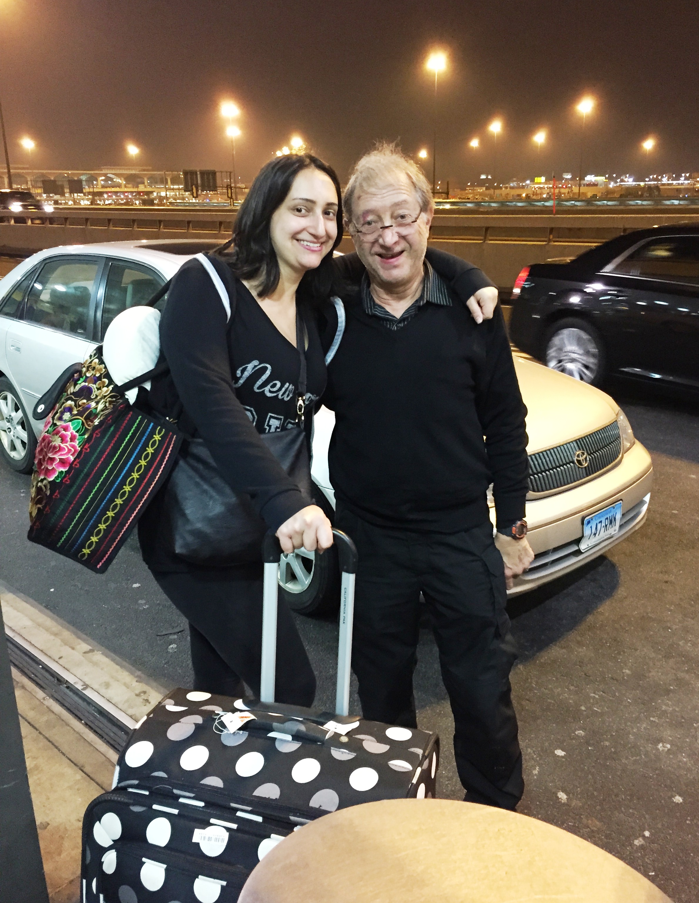 Allegra and Dad at Newark airport.JPG