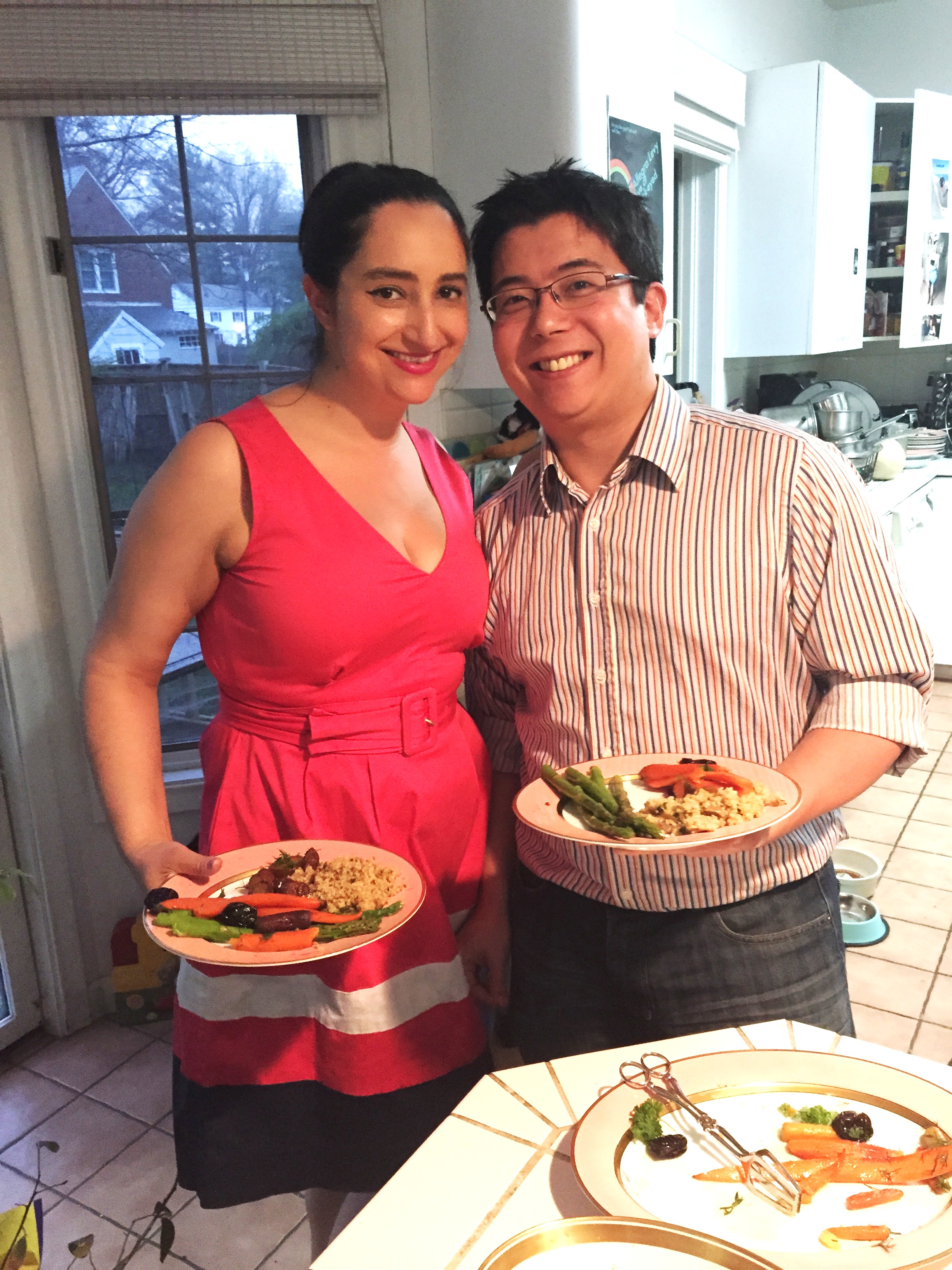 Allegra and JP at Passover.JPG