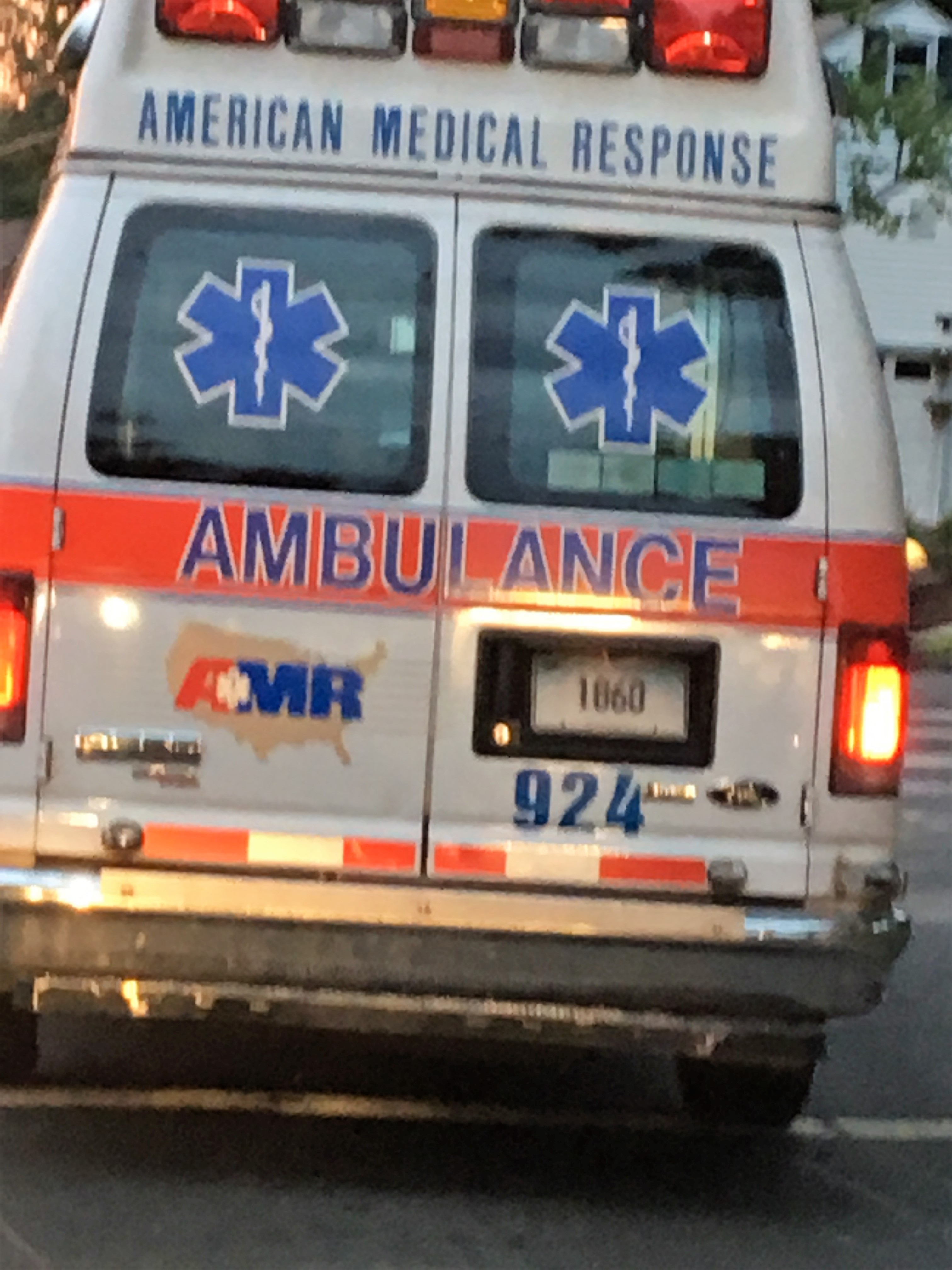 The ambulance took me to the hospital.JPG
