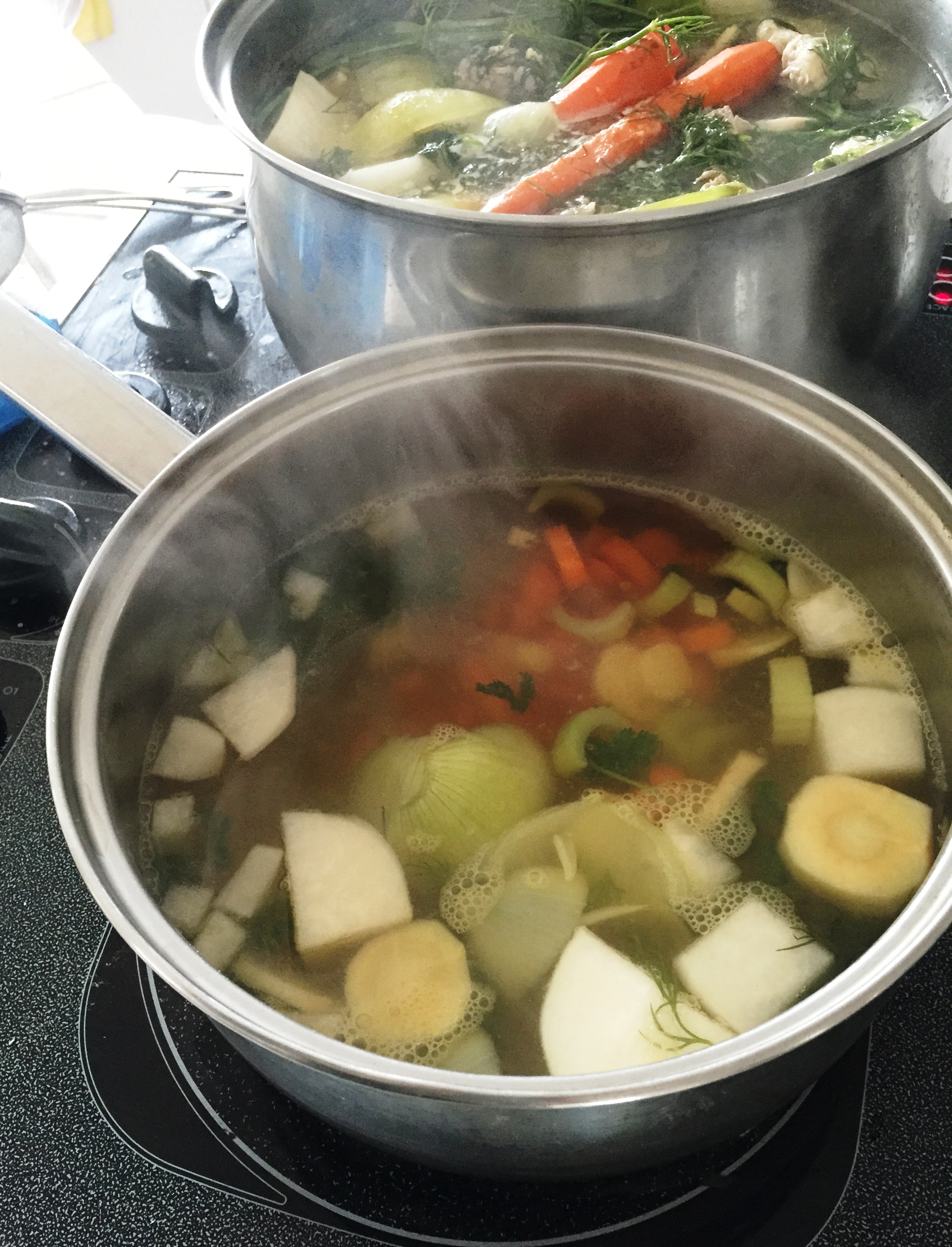 I made chicken soup.JPG