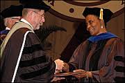 Dr.Trent receiving her doctorate.jpg