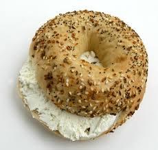 Everything bagel with cream cheese.jpg