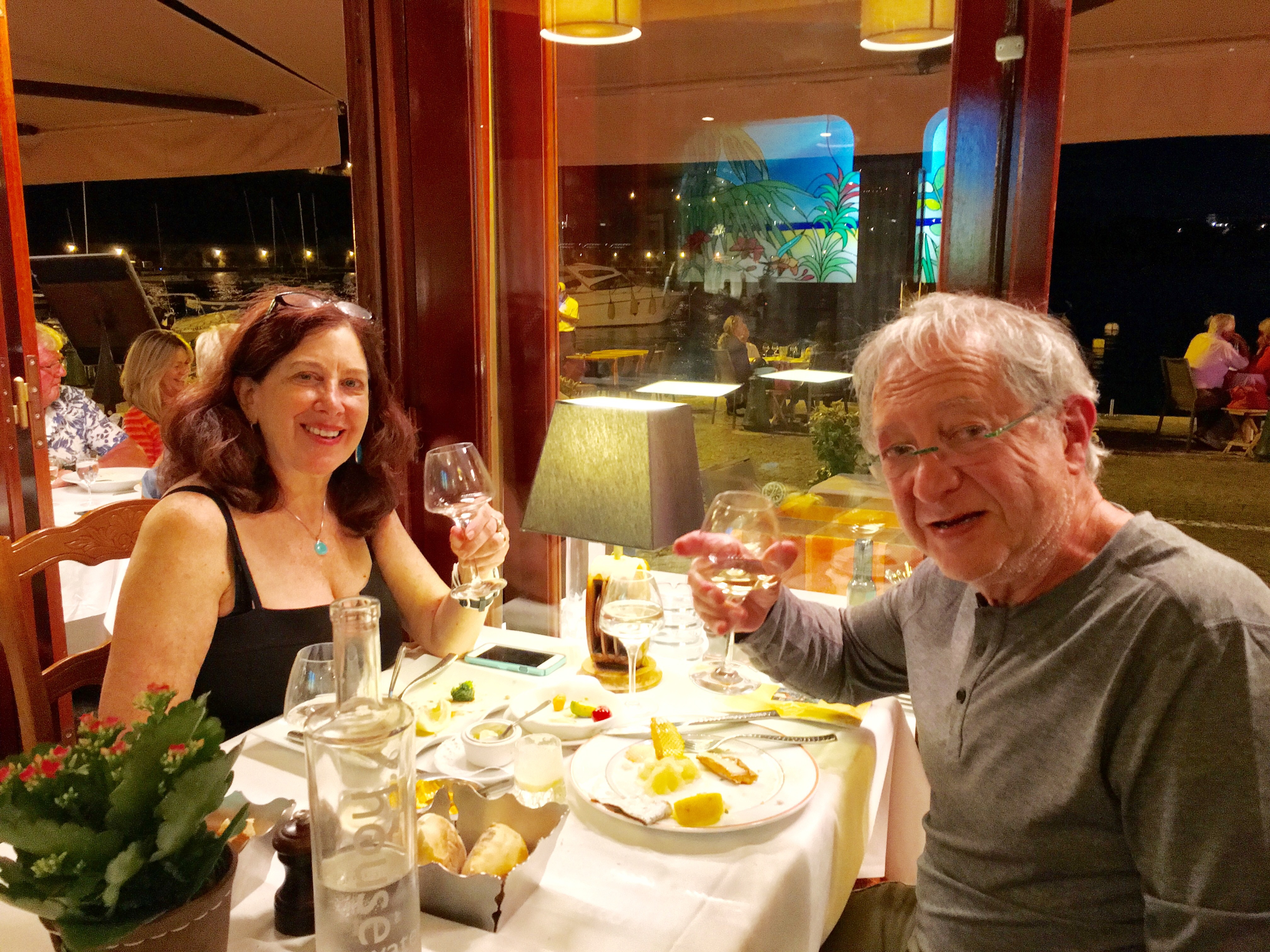 Eating at Ma Mere Germaine in Villefranche.jpg
