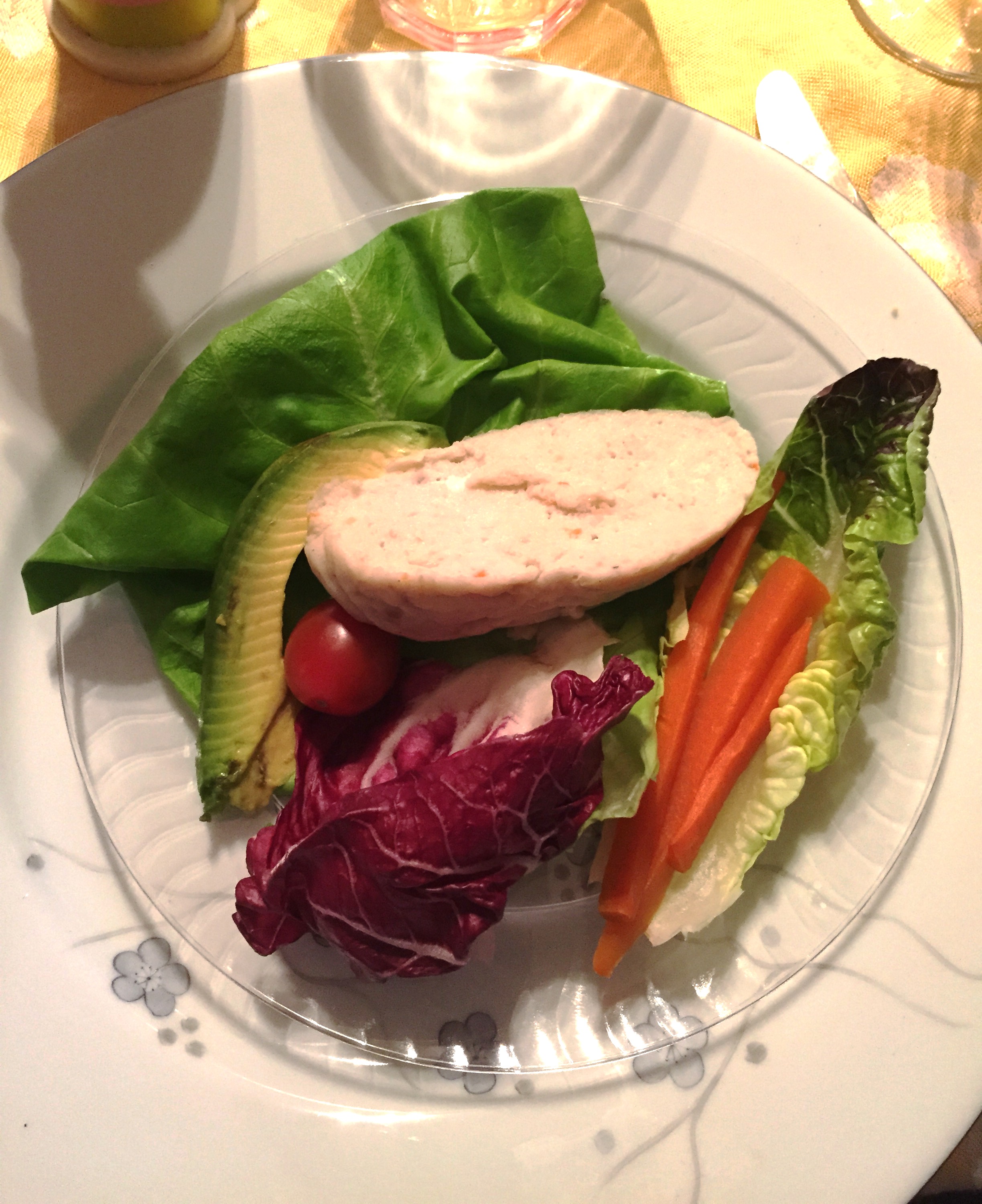 My Gefilte fish with fresh veggies.JPG