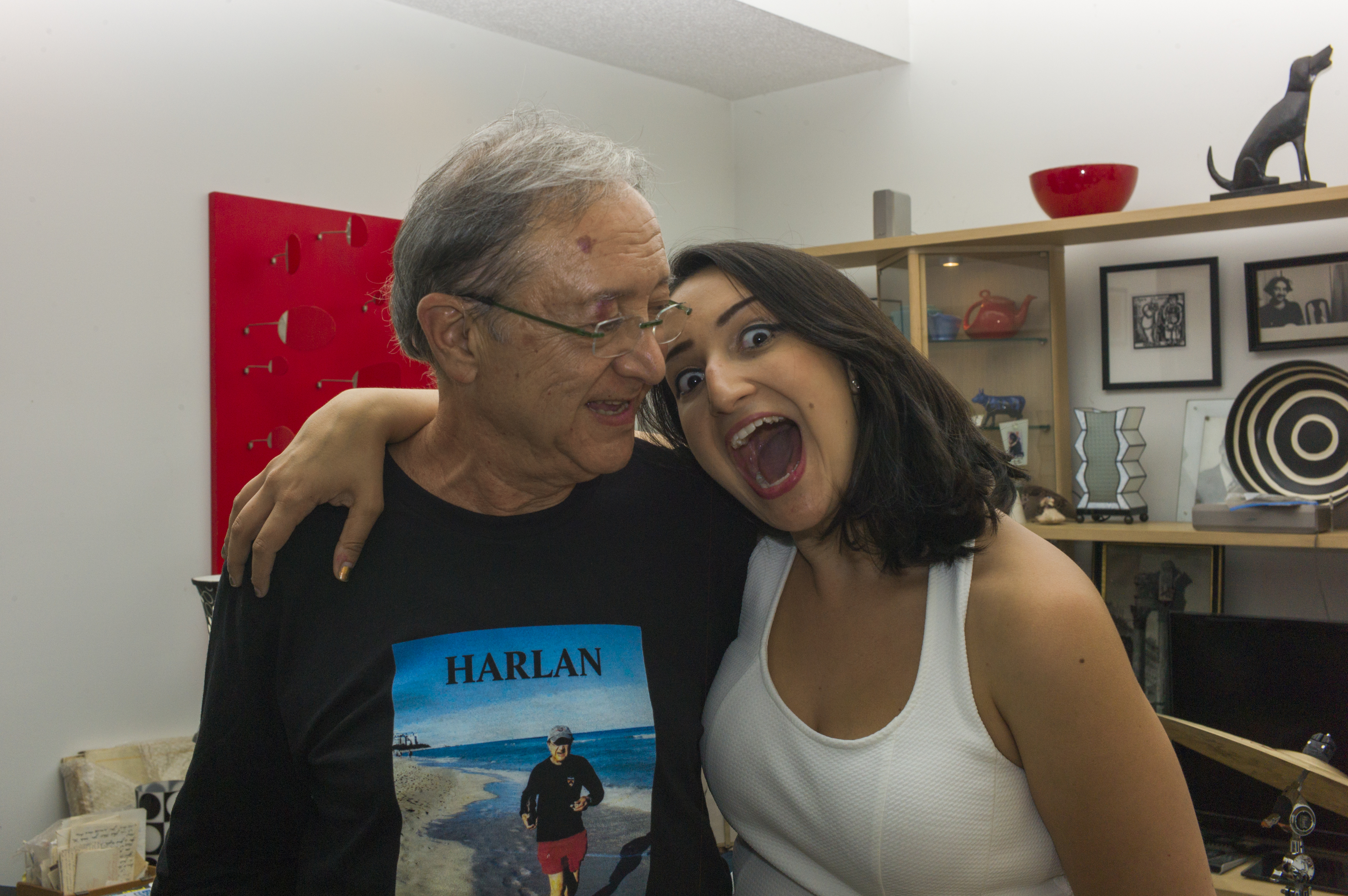 Harlan and Allegra at his 70th.jpg