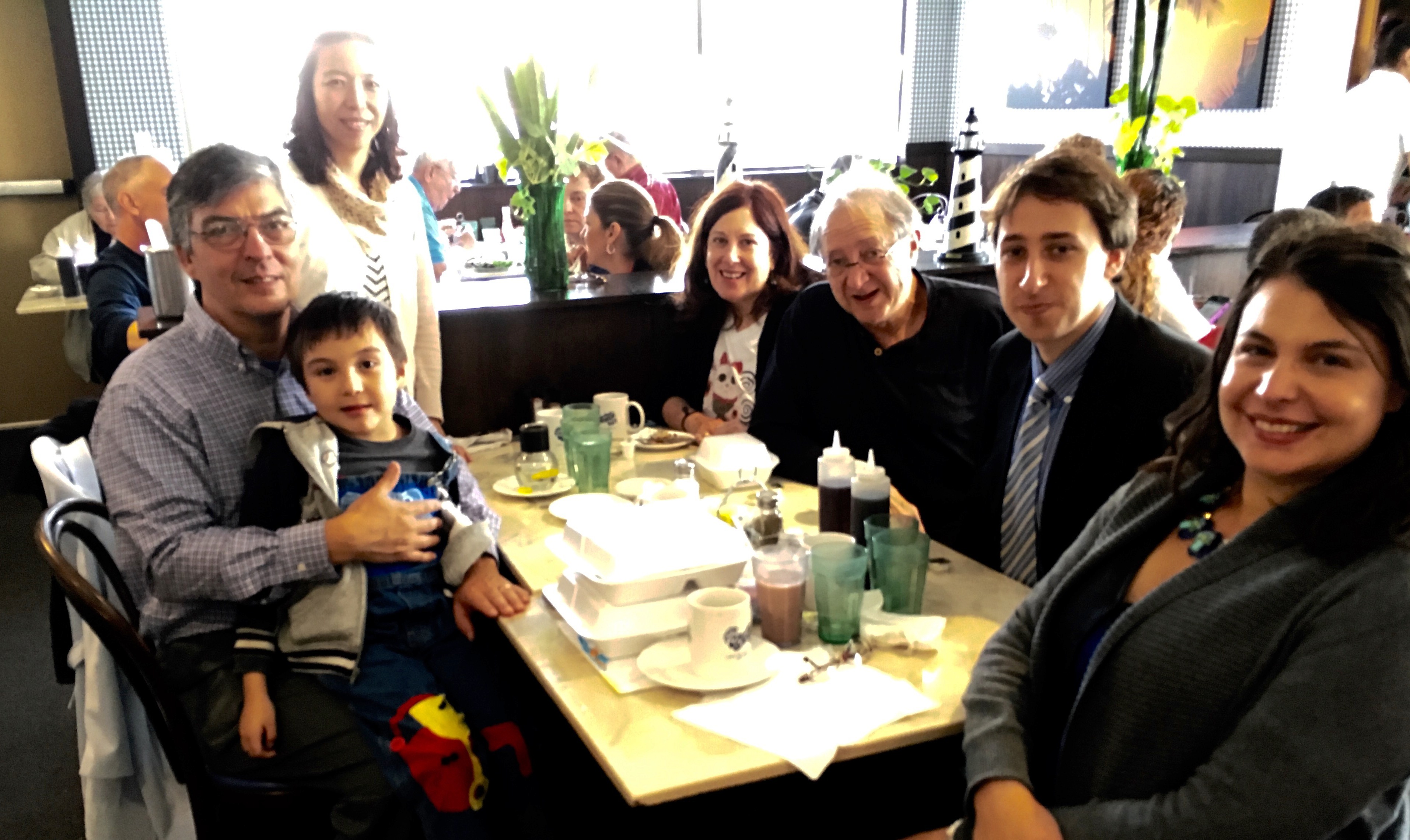 Kaitlin (far right) and our families at brunch.jpg