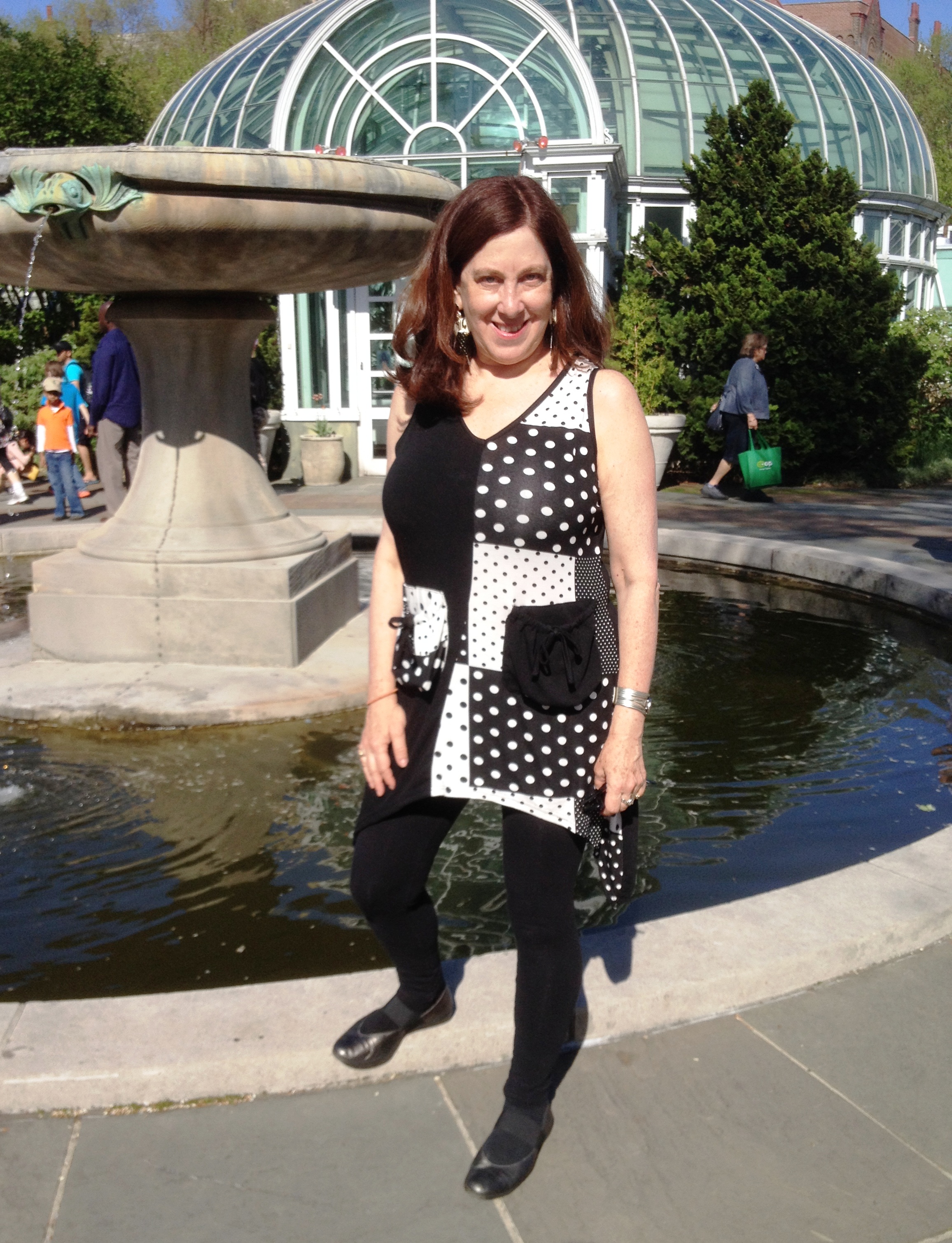 Pattie at Brooklyn Botanic Garden.JPG