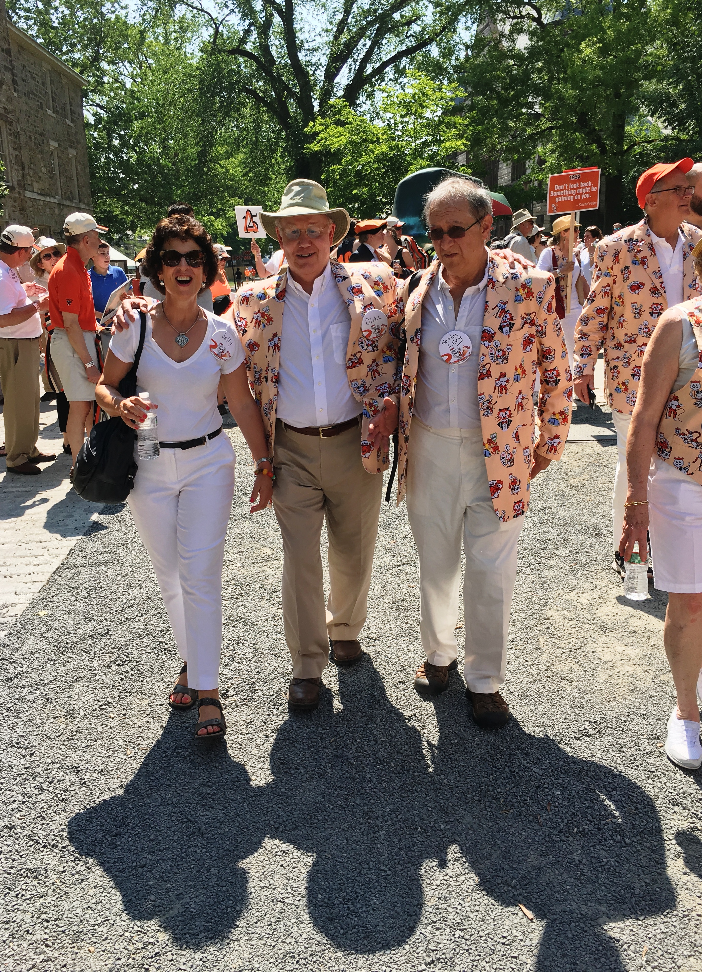 Sally, Dial, and Harlan in the P-rade.JPG