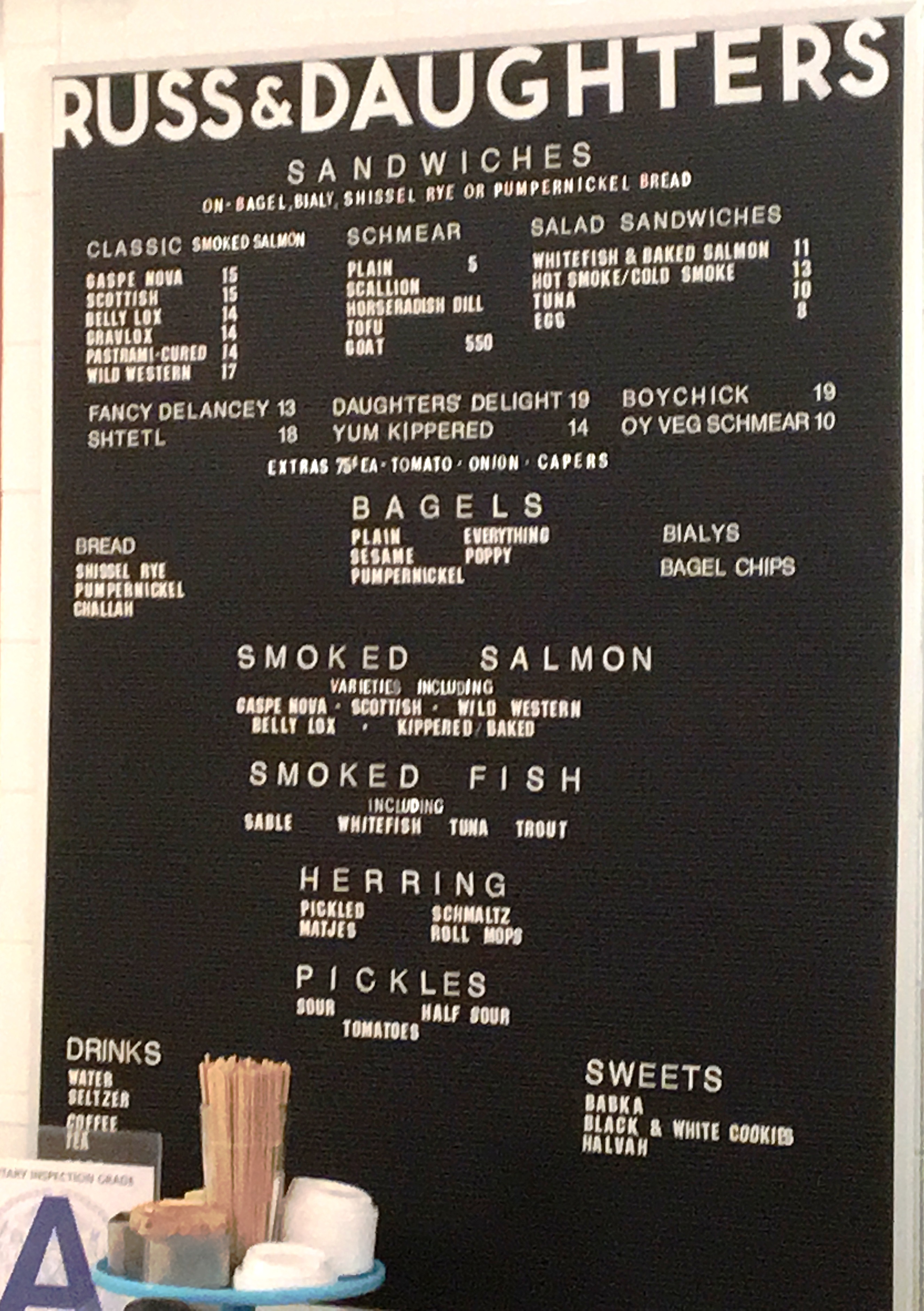 Russ &amp; Daughters menu.JPG