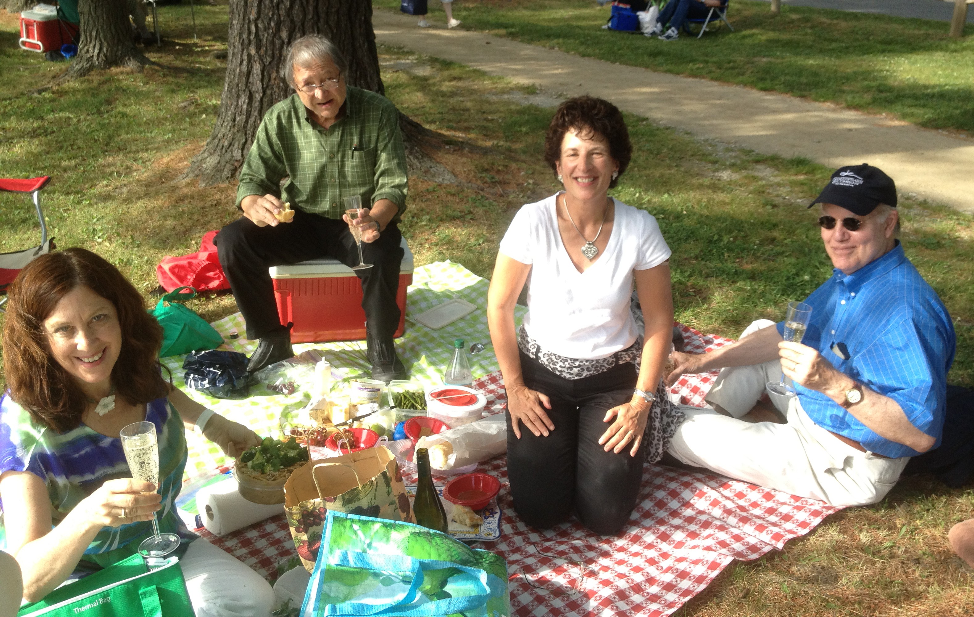 Tanglewood picnic with Sally and Dial.JPG