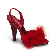 redshoewithmariboufeathers.jpg